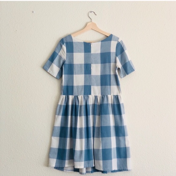 Clad and cloth plaid dress size small - Picture 4 of 7